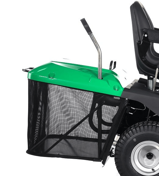 Трактор садовый CAIMAN RAPIDO Max Eco 2WD [11,8 л.с, дека 92 см, бак 7.0 л.] травосборник