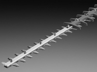 Ножницы-кусторез Husqvarna® 522HDR75S [21,7 см³ / 75 см / 5,3 кг]