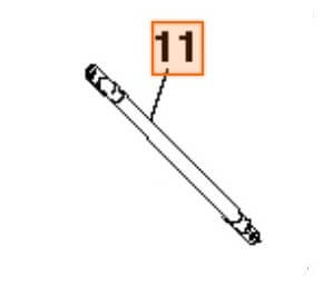 Трубка каркаса травосборника Husqvarna 5324171-88