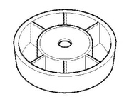 Чашка ограничительная М12 Husqvarna 5038901-02 для 143/235R/241/333/335/535