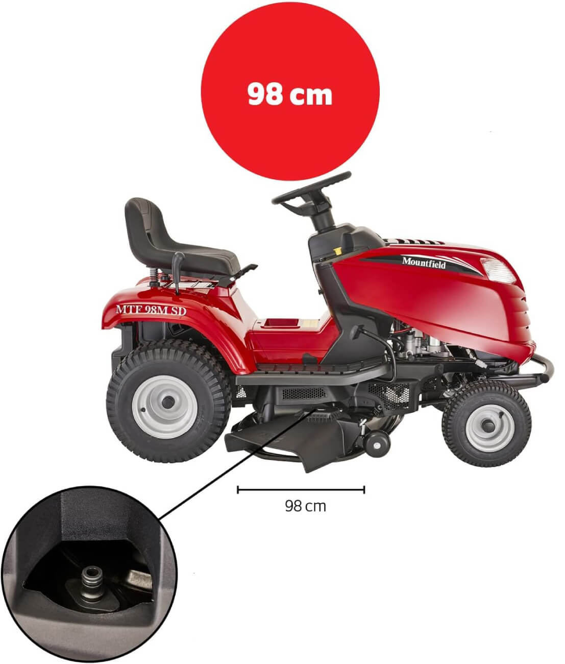 Трактор садовый MOUNTFIELD MTF 98M SD (2T0515403/CAS)