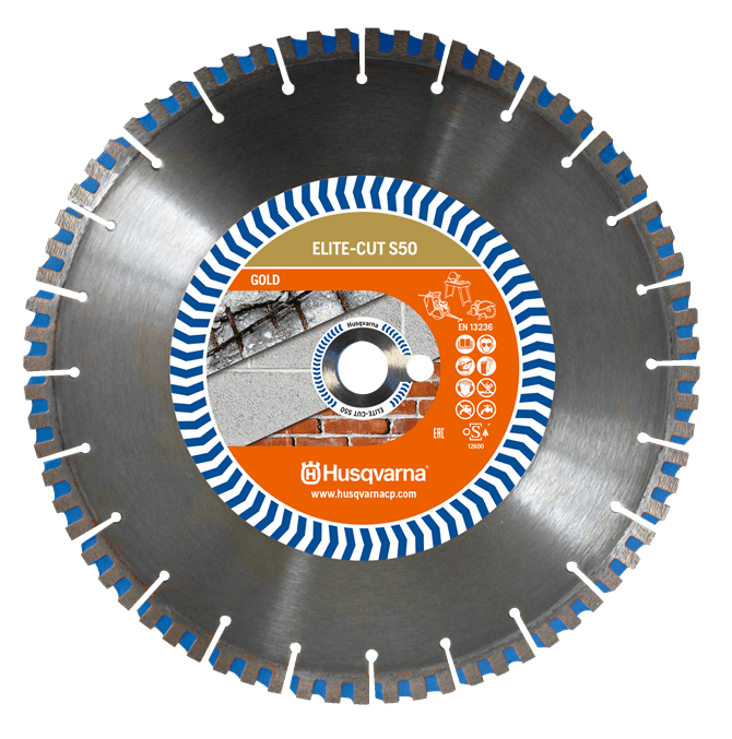 Диск алмазный Husqvarna ELITE-CUT S50 115х22мм бетон (5798047-30)