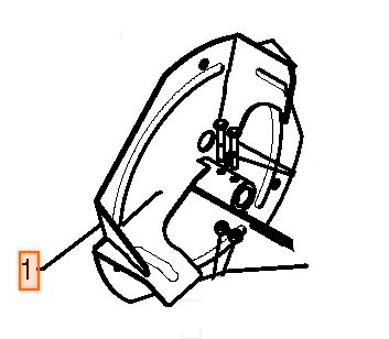Крыльчатка шнека Husqvarna 5324357-75 для 9027/1130STE