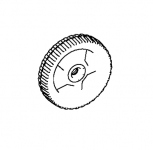 Колесо г/к Husqvarna 5032755-04 для WC48Se