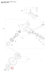 Фланец редуктора Husqvarna для 135R/235R/343R/345R/535R
