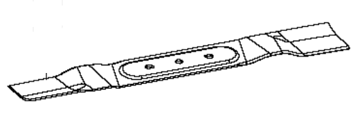Нож для  г/к LC 141C [41см] HUSQVARNA (5798569-01)