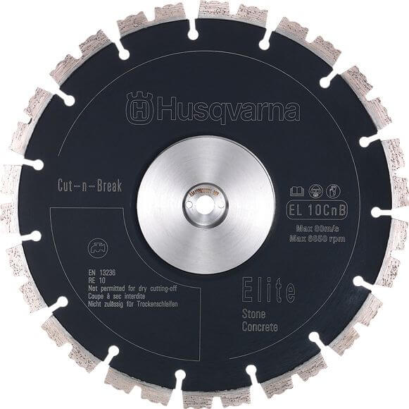 Набор дисков алмазных Husqvarna 230x25.4мм EL10CNB для CUT-N-BREAK (5748362-01) 2 шт.