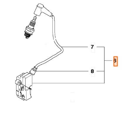 Магнето Husqvarna 5101156-04 для K970/1260