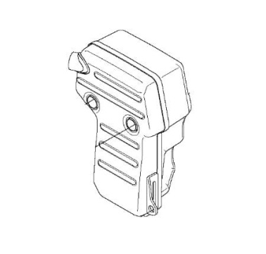 Глушитель Husqvarna 5876311-01 для K970
