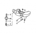 Бензобак Husqvarna 5928381-14 для B43
