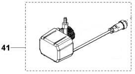 Помпа водяная HUSQVARNA 5874922-01 для камнерезных станков TS350E