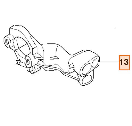 Направляющая отвертки Husqvarna 5039285-02 для 357/359