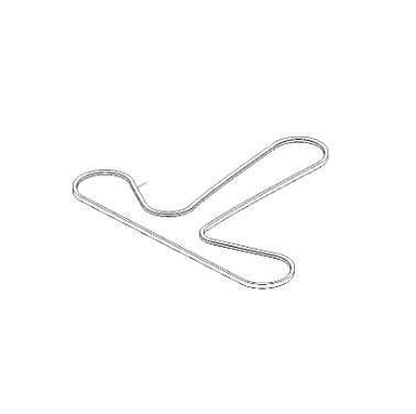 Ремень привода деки Husqvarna 5844531-01 для CTH150/YTH224T