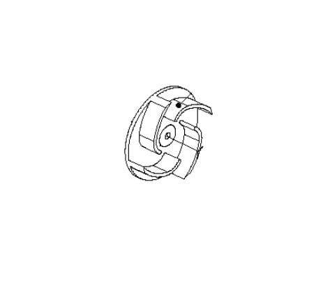 Крыльчатка помпы Husqvarna 5906415-01 для W50/80