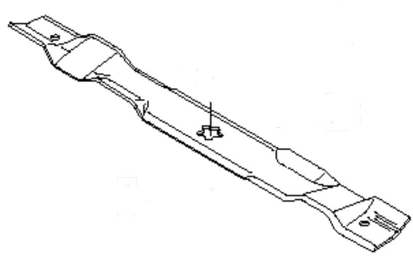 Нож для деки трактора HUSQVARNA 5324227-19