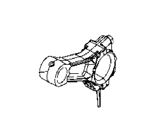 Шатун Husqvarna 5880150-01 для TF338
