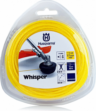 Леска триммерная HUSQVARNA Whisper низкошумная 2.7х12м (5784364-01)