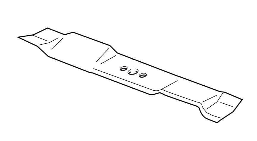 Нож для газонокосилки HUSQVARNA для R145 (5321992-43)