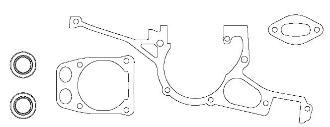 Набор прокладок Husqvarna 5442298-03 для К960/970