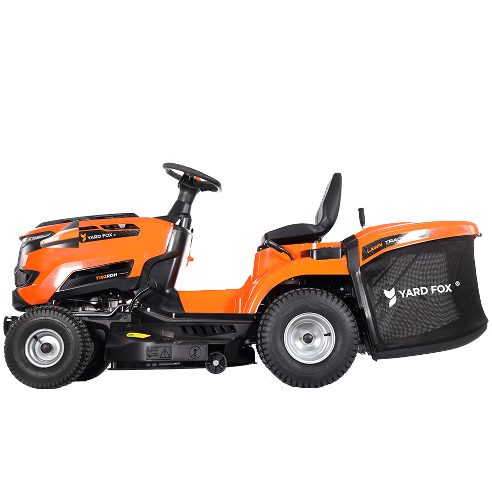 Трактор садовый YARD FOX T102RDH [20,0 л.с, дека 102 см, бак 7,5 л.] травосборник 245 л.